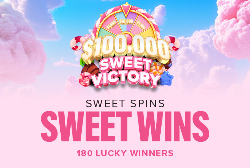 $100,000 Sweet Victory logo