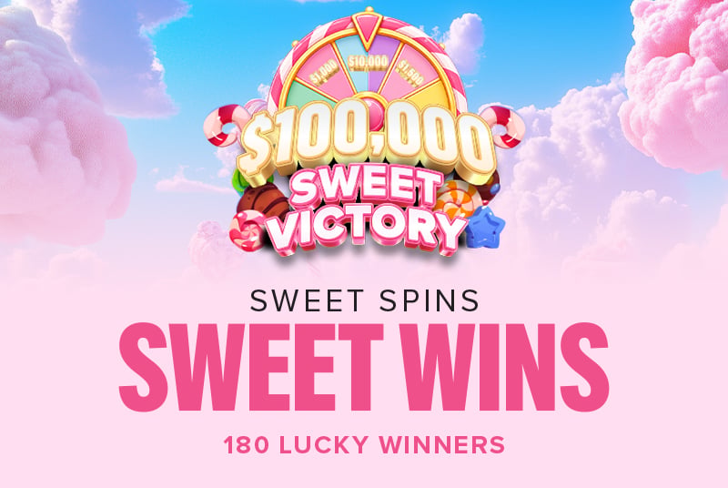 $100,000 Sweet Victory logo
