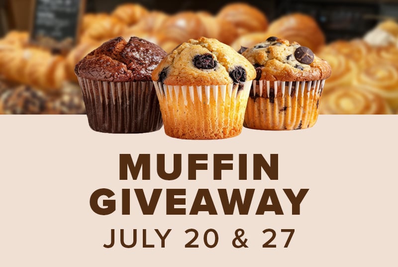 Fresh muffins