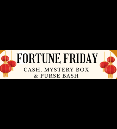 Fortune Friday event logo banner