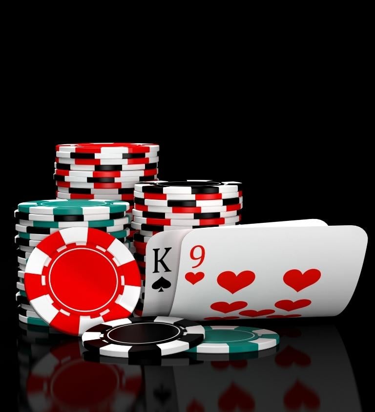 Baccarat Hand - King Nine