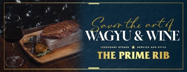 Wagyu and Wine