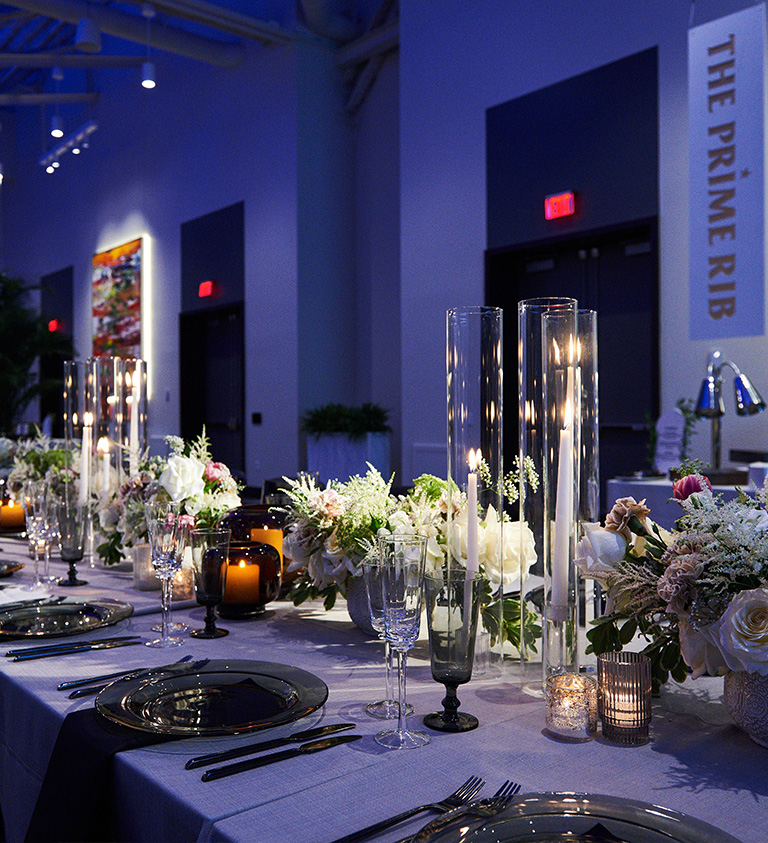 Live! Event Center Table Décor