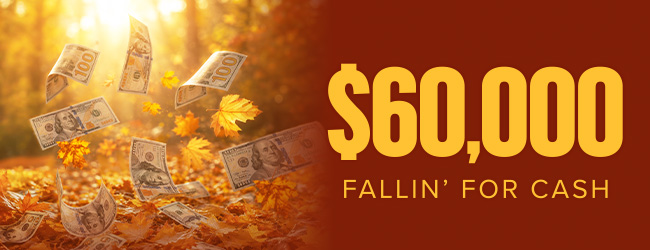 $60,000 Fallin' For Cash