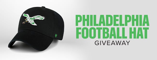 Philadelphia Football Hat Giveaway