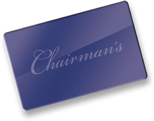 Live! Rewards® Chairman's Club Card