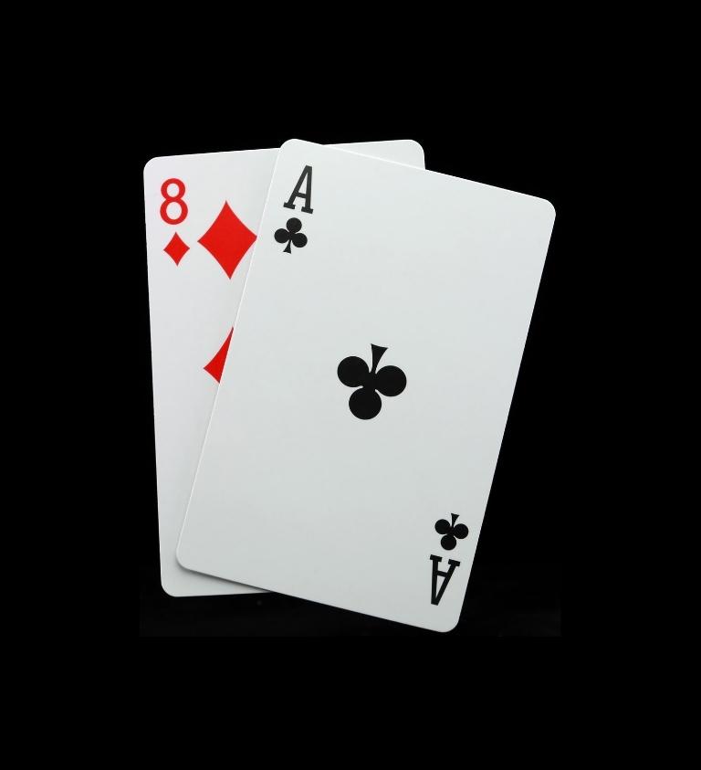 Eight of Diamonds & Ace of Clubs