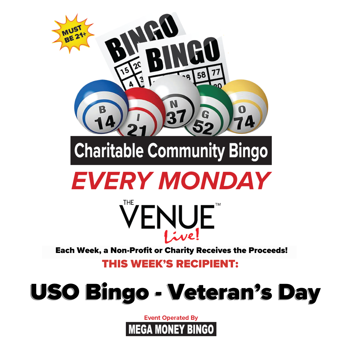 USO bingo template