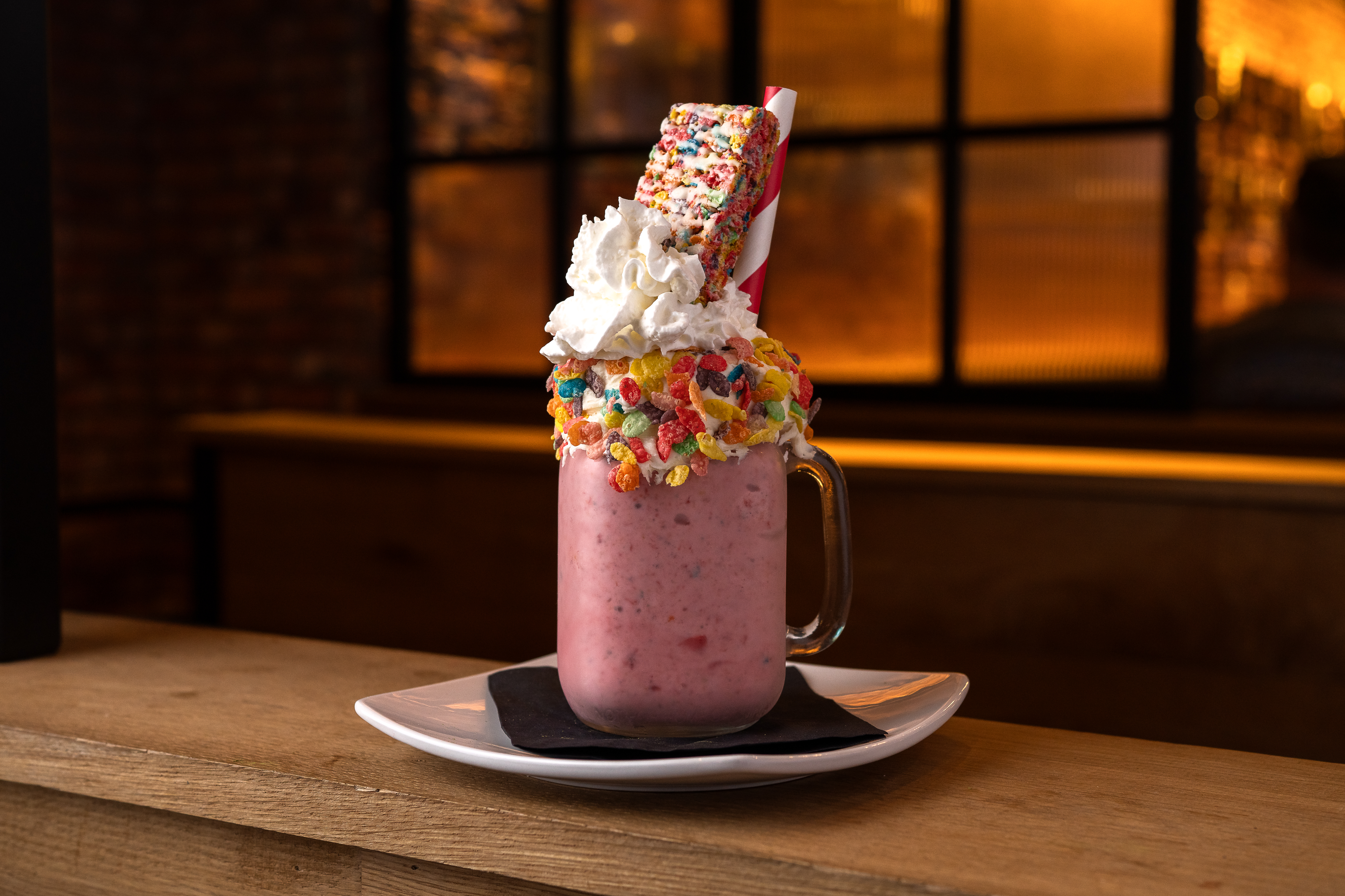 Fruity Pebbles milkshake