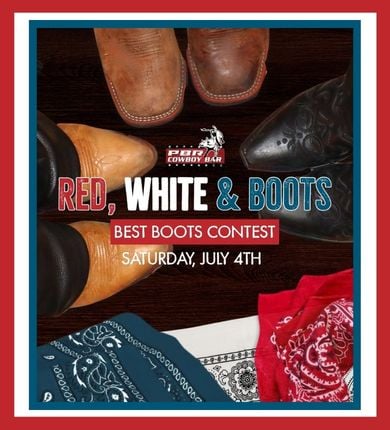 cowboy boots and bandanas