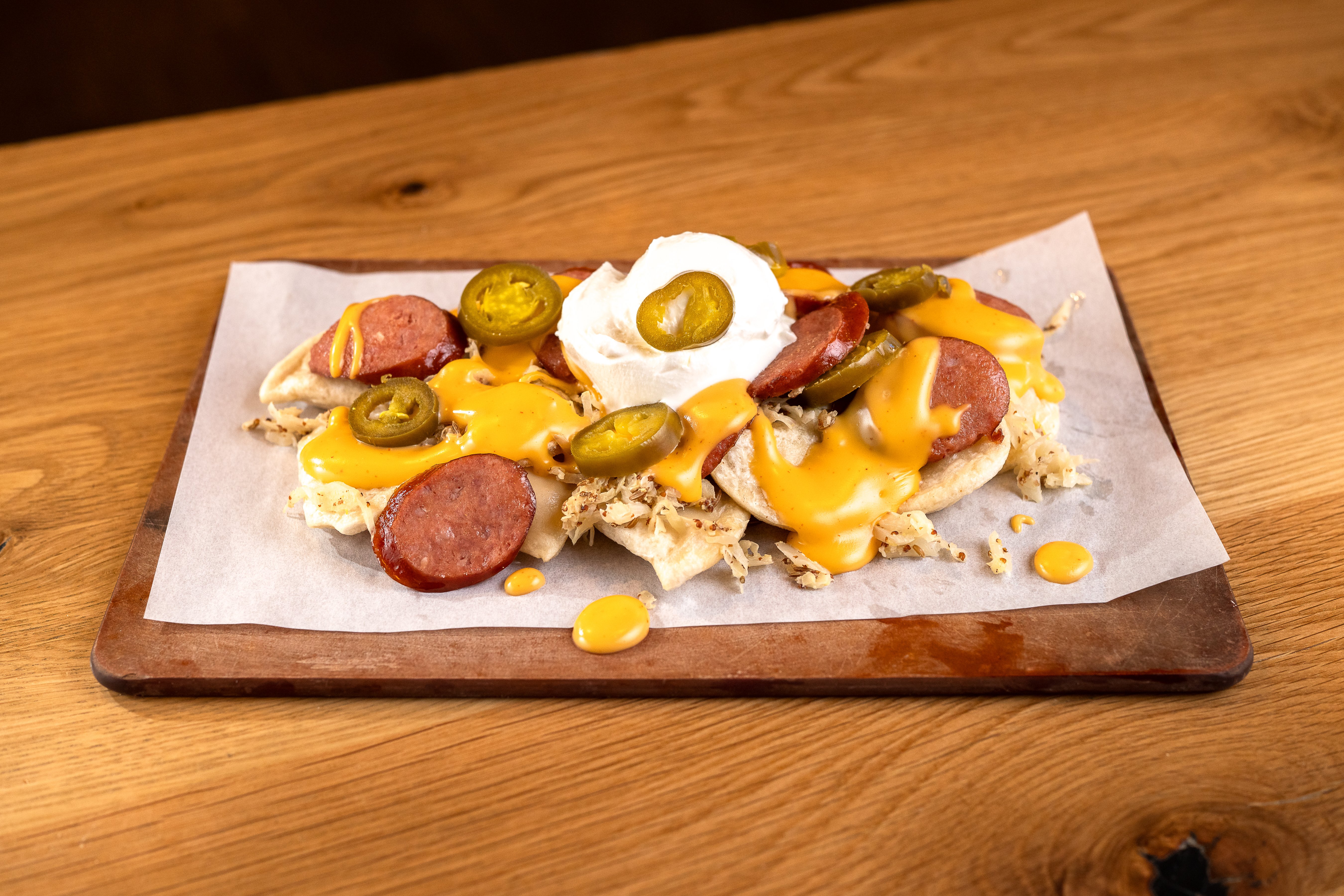 Pierogi nachos