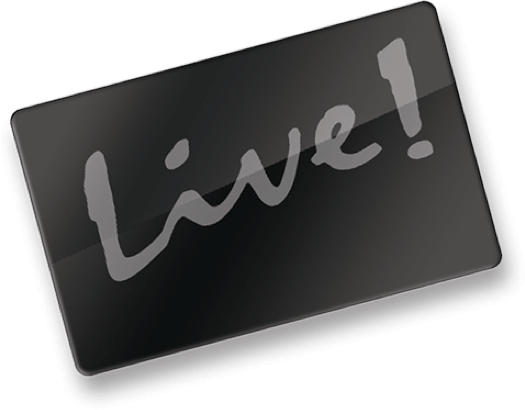 Live! Rewards® Black Card