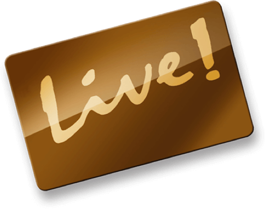 Live! Rewards® Gold Card