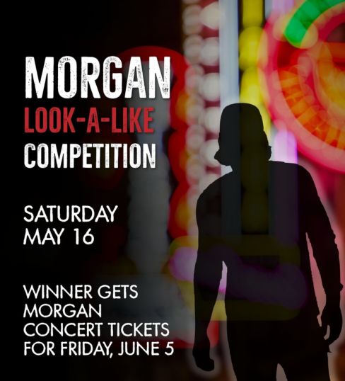 silhouette of morgan wallen the county singer