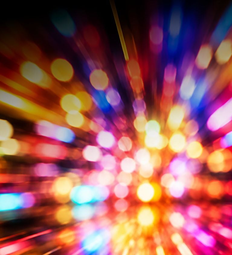 blurred led light background