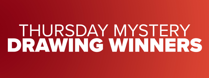 Thursday Mystery Drawing Winners