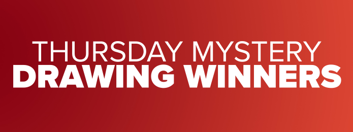 Thursday Mystery Drawing Winners