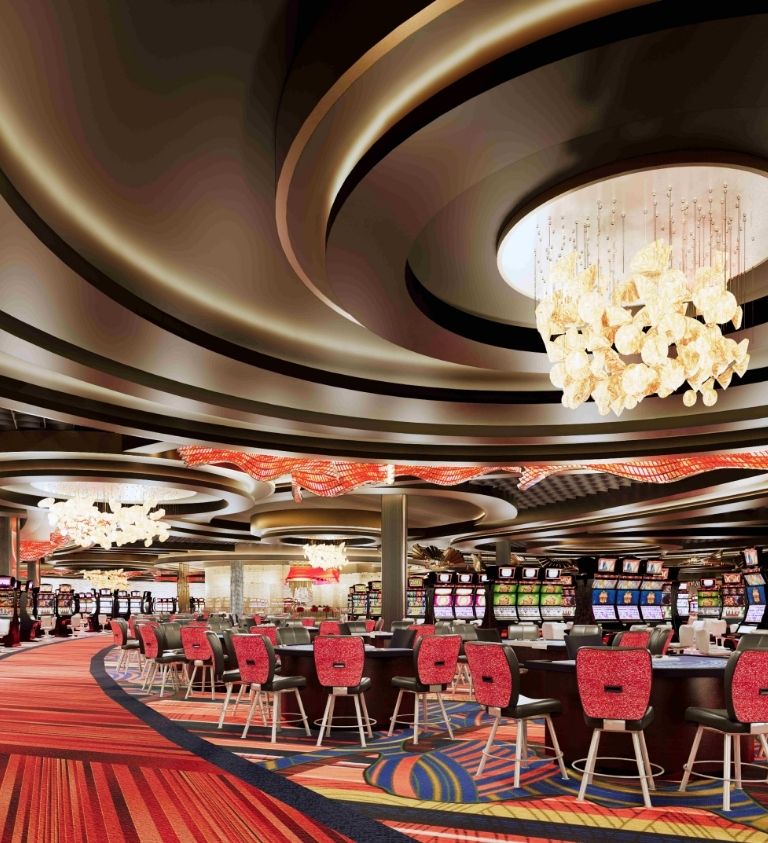 Rendering of the Live! Casino Floor in Virginia
