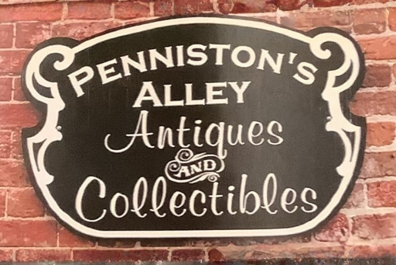 Logo for Penniston's Alley Antiques and Collectables in Virginia