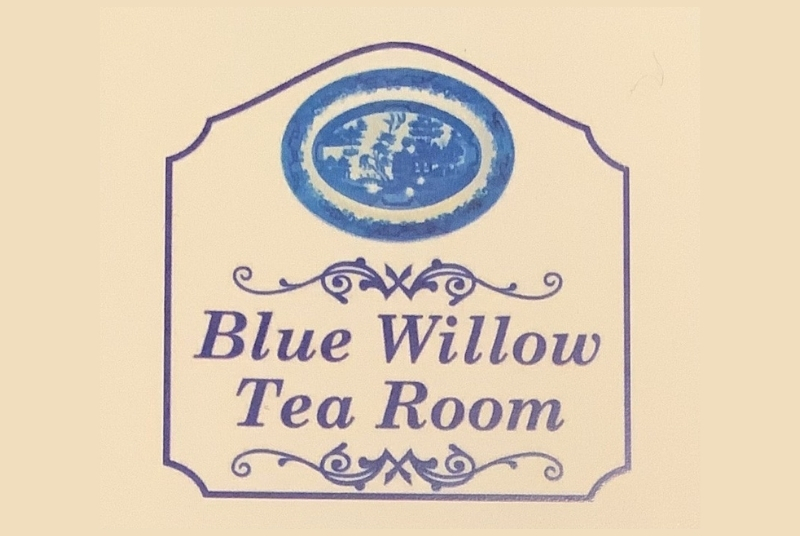 Logo for Blue Willow Tea Room in Virginia
