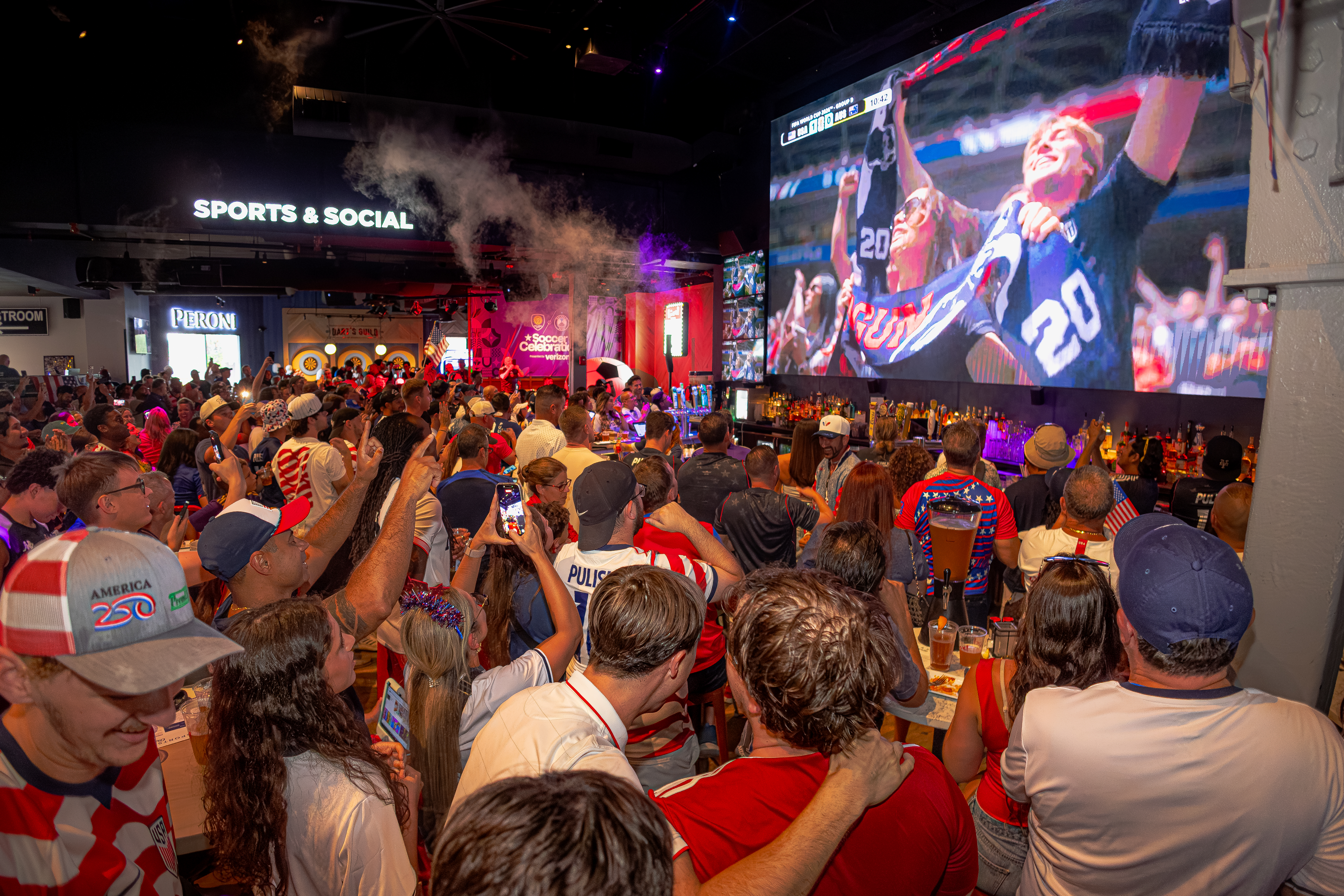 USA fans