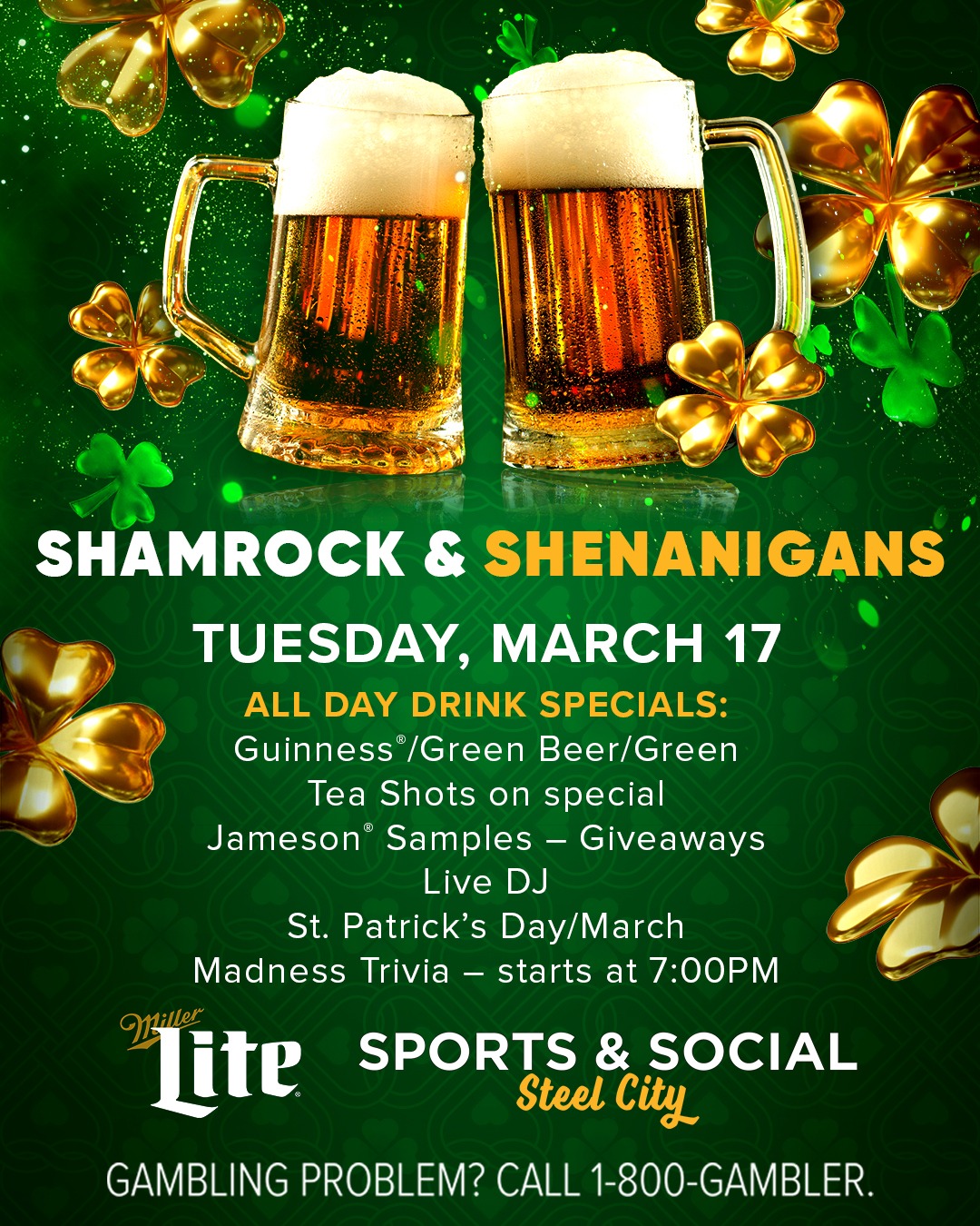 Shamrocks & Shenanigans