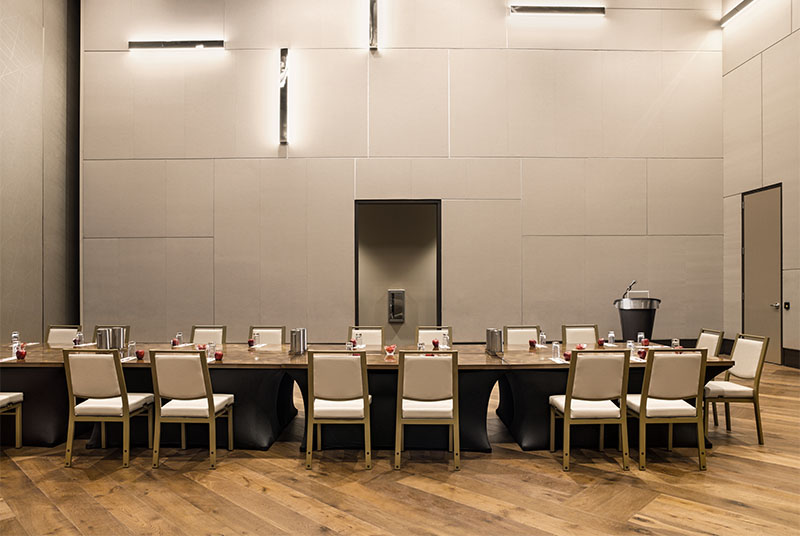 Live! Casino & Hotel Architectural Image - Event Center Boardroom Setup
