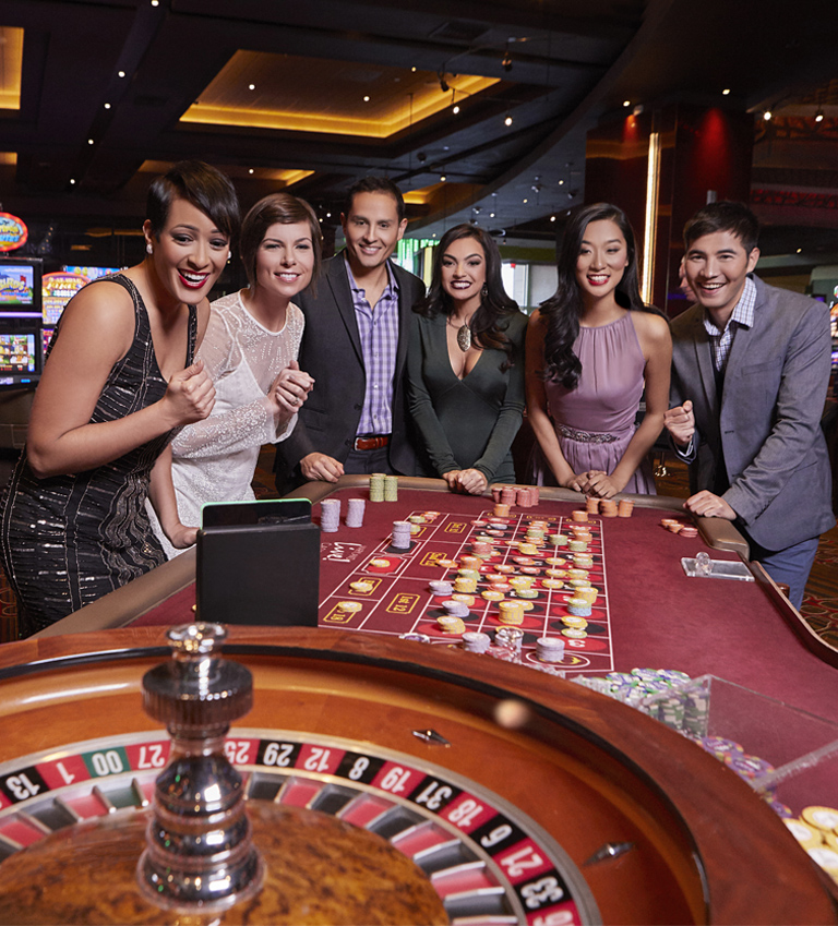 Group Playing Roulette