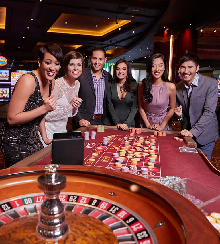 Group Playing Roulette