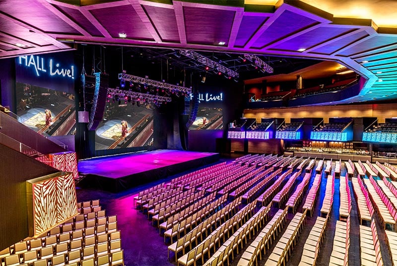 The Hall en Live!