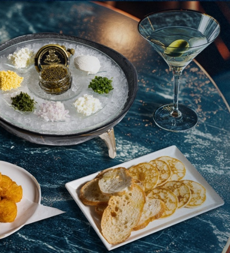 Cocktails Caviar
