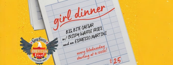 girl dinner cta