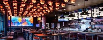 Blue Sushi Lounge and Bar Area