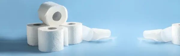 hanging toilet paper correctly