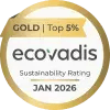 EcoVadis 2026 Gold Medal