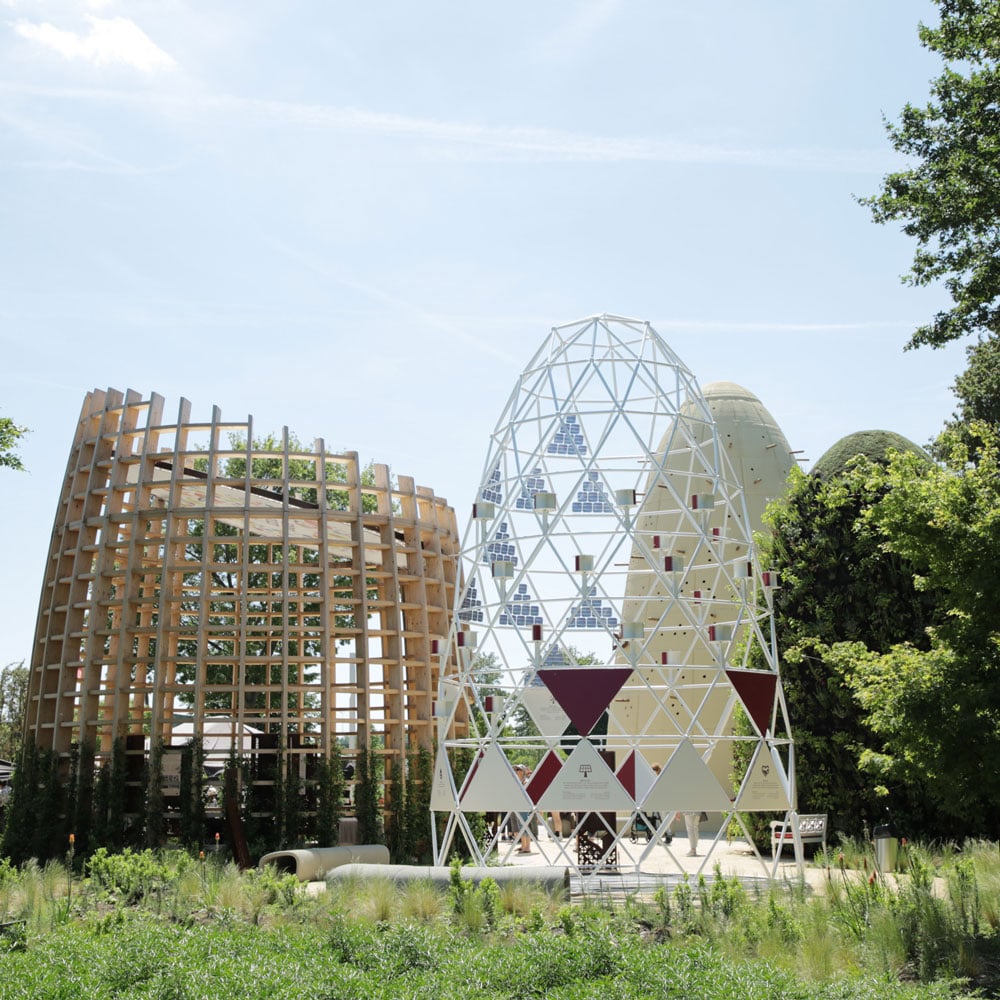 Qatar’s Desert Nest Pavilion 