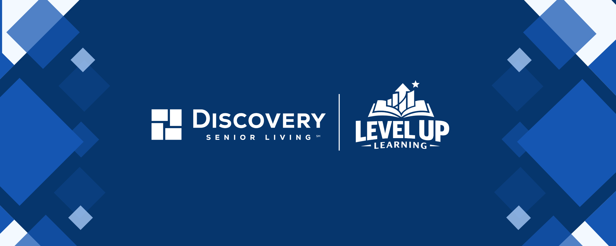 DePaul Level Up Learning Banner Center Logos