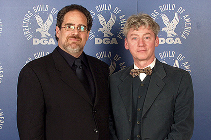 Documentary Nominees Stuart Sender and Malcolm Clarke.