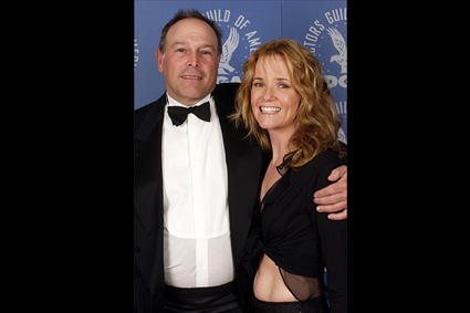 Movies For Television Nominee Howard Deutch and Lea Thompson.