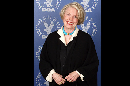 Evans Frankenheimer, widow of late DGA Fifth Vice President and Movies for Television Nominee John Frankenheimer.
