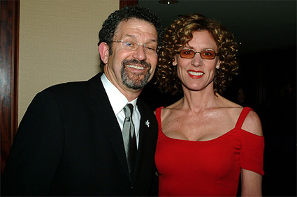 Director Thomas Schlamme and Actress/ Director Christine Lahti.