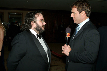 Peter Jackson is interviewed.