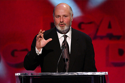 Actor/Director Rob Reiner presents the DGA Honorary Life Membership Award to his former director John Rich