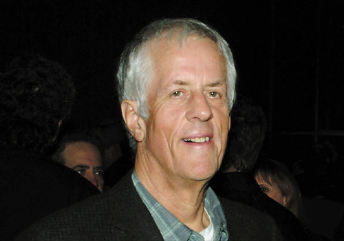 DGA Fifth Vice President Michael Apted at the DGA Commercial Nominees symposium.