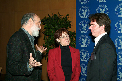 Meet the Nominees Symposia moderator Jeremy Kagan and DGA President Martha Coolidge welcome Feature Film Nominee Rob Marshall.