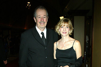 Oscar-nominated Director Denys Arcand (The Barbarian Invasions) and friend.