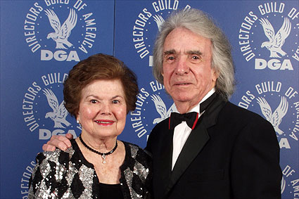 Gwen Hiller and DGA Past President Arthur Hiller.