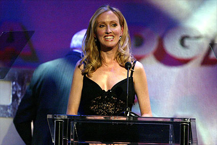 Actress Janel Maloney of the 2002 DGA, Emmy and Peabody Award-winning Children's program "Bang, Bang, You're Dead," and presenter of the 2003 DGA Award for Outstanding Directing in Children's Programs. 