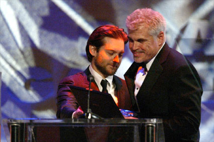 Ross gets his first look at the DGA's recognition of his work.