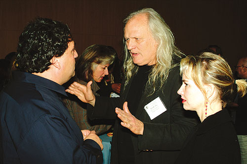 2003 Commercial Award nominees Noam Murro and Joe Pytka compare notes.